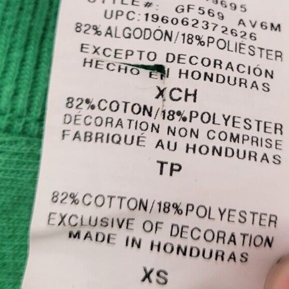 Champion Reverse Weave Sweatshirt Mens XS Green Sweater Pullover Retro Crewneck - Picture 6 of 8